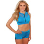 Peak A Boo Zip Top and Zip Short