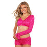Sequin Overlay Top