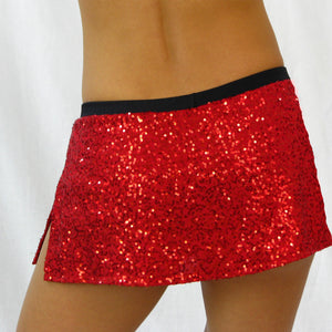 Sequin Skirt with Boy Shorts