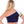 One Shoulder Jersey Top with Numbers
