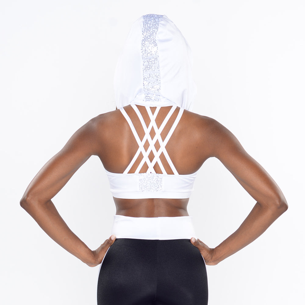 Hooded Halter with Crossing Straps – The HOUSE of AKD by Angela King  Designs, Inc.